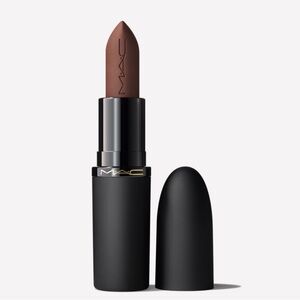 MAC POWDER KISS HAZY MATTE LIPSTICK - Chestnut